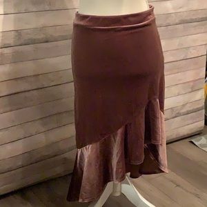 Forever 21 Velvet Skirt. Size M.